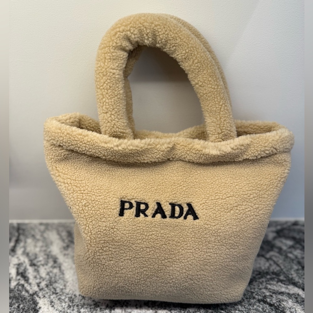 PRADA Teddy Mini Novelty Tote Handbag